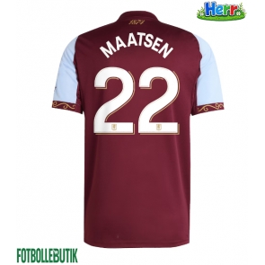 Aston Villa Ian Maatsen #22 Hemmatröja 2025-26 Kortärmad